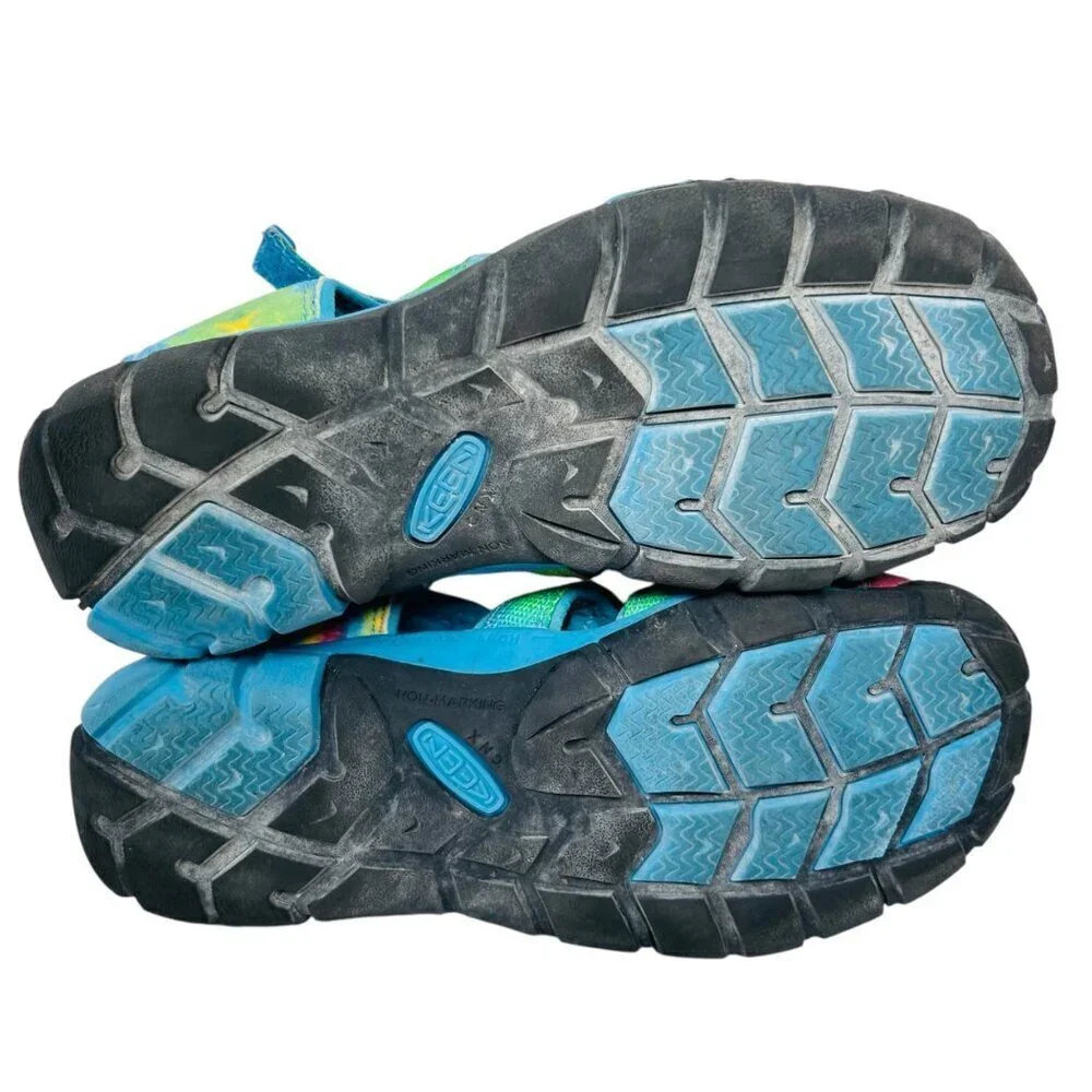 Keen Big Kids Seacamp II CNX Sandal Size 5 Multicolor Hiking Waterproof